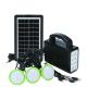 6V 4500mah Home Solar Lighting System Kits With Three Bulbs Solar Power Bank
