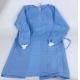 Blue One Piece Hospital Isolation Gown Good Toughness High Durability Not Easy Aging