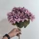 Dahlia silk flower shooting props, wedding hall table decoration