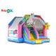 Outdoor Kids PVC Rainbow Unicorn Inflatable Bouncy Castle