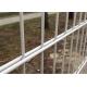 8mm H2.43m 868 Twin PVC Coated Wire Mesh Fence 2D Double High Tensile