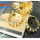 Fashion design gold bracelet for men,men design gold watch metal casting jewelry