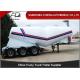 55cbm 3 Axle Dry Bulk Cement Truck Powder Transport Tanker Semi Trailer for Uganda