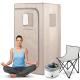 Waterproof Cloth Full Size Portable Steam Sauna Tent 1500W For Relax