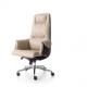 Contemporary Aluminium Executive Leather Office Chair Ergonomic OEM