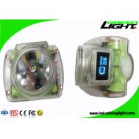 6800mA Waterproof Rechargeable LED Mining Headlamp 232lum 13000Lux Smart OLED Display