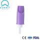 Soft Touch Retractable Lancet Device with Pressure Activation 30G 1.4mm Purple