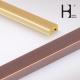 15mm x 15mm x 2mm Brass U Channel Stock For Different U Sizes