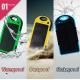 Portable waterproof/ dustproof/shakeproof solar power bank 5000mah