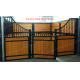 50x50mm Hdpe Board Horse Stable Partitions With Bamboo Equine Stall Plank