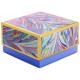 Periwinkle Marbled Medium Square Gift Box 7 Foldable Gift Box