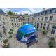 Waterproof Roof Fabric Sphere Geodesic Dome Tent 50 People Fireproof Outdoor Marquee
