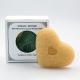 Skincare Exfoliating Goose Yellow Heart Konjac Sponge Organic