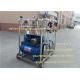 2.2kw Vacuum Cow Breast Mobile Milking Machine With 4 Cluster Group