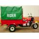 GR150-FB2 3 Wheel Cargo Tricycle 500 kgs Loading With Hydraulic Drum Brakes