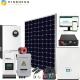 5kw Solar Panel Photovoltaic System Hybrid Grid Kit Roof Mounting
