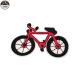 Red Bike Chenille Patches For Letterman Jackets Towel Material 10*15cm Size