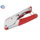 Red Handle Network Crimping Tool F Connector Coaxial Cable Crimping Tool