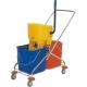 60L Mop Bucket With Wringer Rubber Universal Wheel Stronger Bearing Capacity