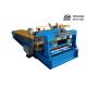 Professional Glazed Tile Roll Forming Machine PLC Control For Floor Decking