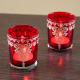 glass candle holder show