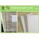 Single Side Coated Grey Back Box Board Paper , High Brightness Board Stock Paper