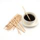 Disposable Wrapped Wooden Coffee Stir Sticks 110mm 4.3inch For Cocktail Party