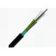 Outdoor Armored Fiber Optic Cable GYTS GYTA Steel FRP Strength Member 2~144 Cores