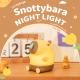 Cute Snottybara Table Lamp Animal Rechargeable Creative Cartoon Capybara Silicone Night Lamp