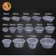 Square Round Food Packaging Containers 450ml 500ml Disposable Food Packaging Tray