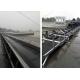 Discharge Chute 650mm Long Distance Incline Conveyor With Hopper