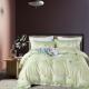 Stylish Tencel Bedding Sets 230 TC Colorful Eco Friendly Massage Bed Sheets 4 Pcs