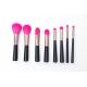new arrival 8pcs professional makeup brushes set with matte handle