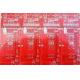 Multilayer red pcb board 4 Layer / pcb circuit board  CEM-1 / CEM-3
