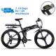 EU STOCK 26 Full Suspension Electric City Bicycle Street Bike 36v 250w 12.8Ah RICH BIT Top 860