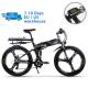 EU STOCK 26 Inch Wheel Folding Electric Bike Full Suspension Rich Bit Top 860 Manual 36v 250w 12.8Ah