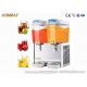 9.5 Gallon Cold Drink Fruit Juice Beverage Ice Tea Dispenser 18L X 2 Tanks