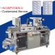 Stainless Steel Automatic Blister Packing Machine 1550kg Heavy Duty Model