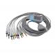 TPU GE Marquette 10 Lead Ekg Cable With Banana 4.0 2029893-001