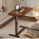Custom Design Mini Bar Counter Wood Laptop Standing Desk with Manual Height Adjustment