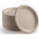 Biodegradable Kraft Paper Plate Disposable Sustainable Microwave Safe
