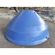 Mn13 Material HP 200 Cone Rock Crusher Machine Wear Spare Parts Concave Bowl Liner with Customization Support
