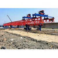 Durable Steel Launching Crane 100 Ton Bridge Beam Segmental Lifter Girder