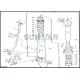 TH103347 Excavator DEERE Arm Cylinder Seal Repair Kit Of 790