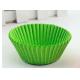 Hot sale Green Color Greaseproof paper baking cup manufacturer in China
