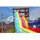 Rainbow Custom Water Slides of Waterpark for Family Water Game