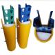 Racking Protection Warehouse Column Protectors , Barrier Upright  Parking Column Guards