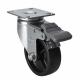 Po Wheel Material 3 70kg Plate Brake Caster 3623-03 for Smooth and Quiet Operation