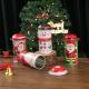 Christmas Gift Tin Box Custom Tin Cans Ring Pull Easy Open Metal Iron Cans