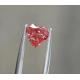 1.15ct Synthetic CVD Pink Heart Diamond Brilliant Cut Artificial Lab Grown